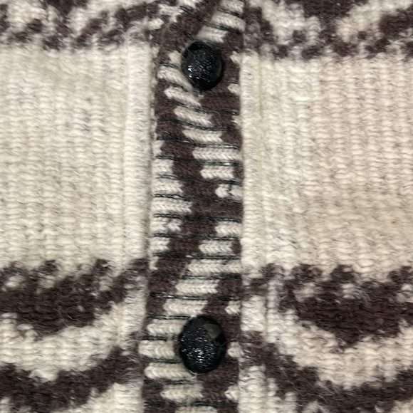 Diesel Oversized Boxy Sweater Poncho Wool Blend Vest size S - Picture 6 of 8